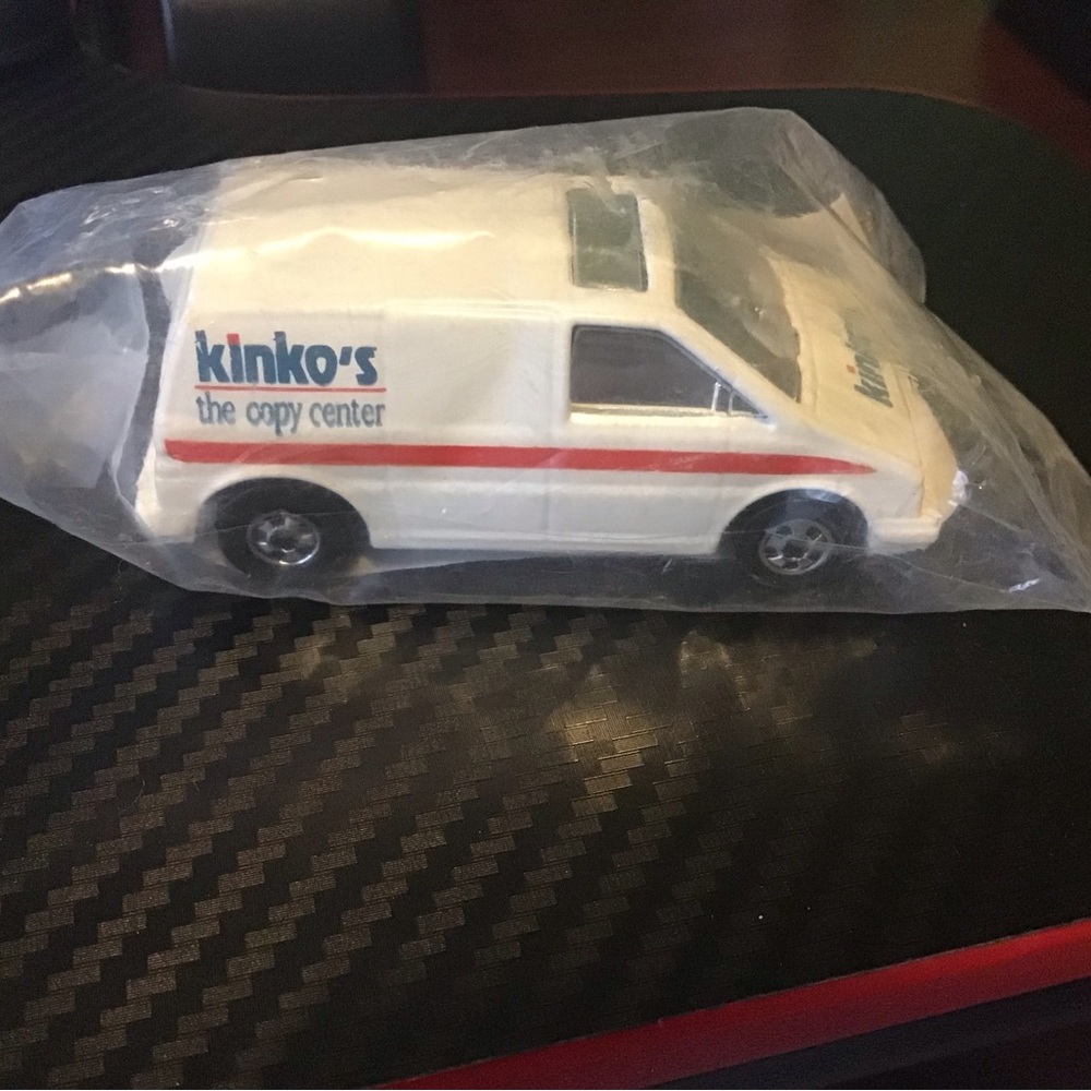 Rare 1994 Kinko’s Hot Wheels in package.